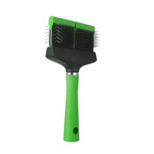 Slickerborstel Groen Dubbel  Flexibel & Zacht