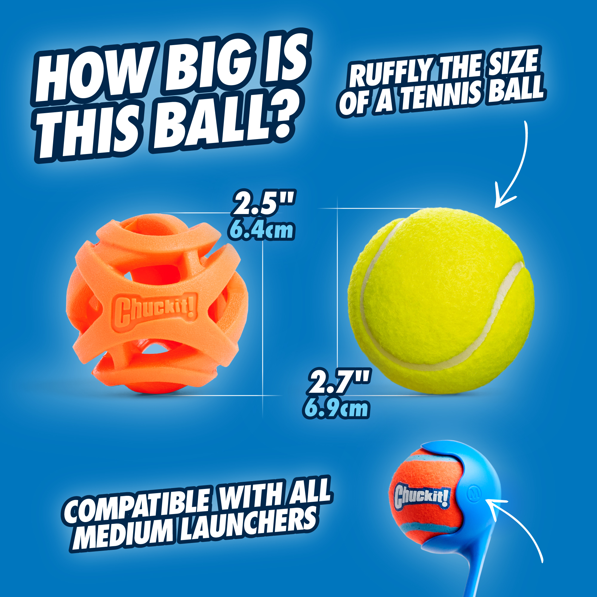 Chuckit! Air Fetch Ball S (2-pack) - Afbeelding 3