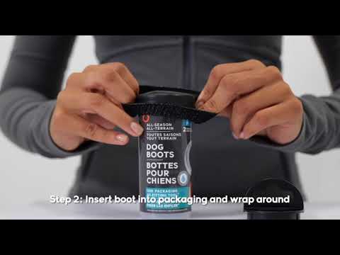 Goo-eez Dog Boots Ultras 2 Per Pack XXS Camo/Grijs - Afbeelding 2