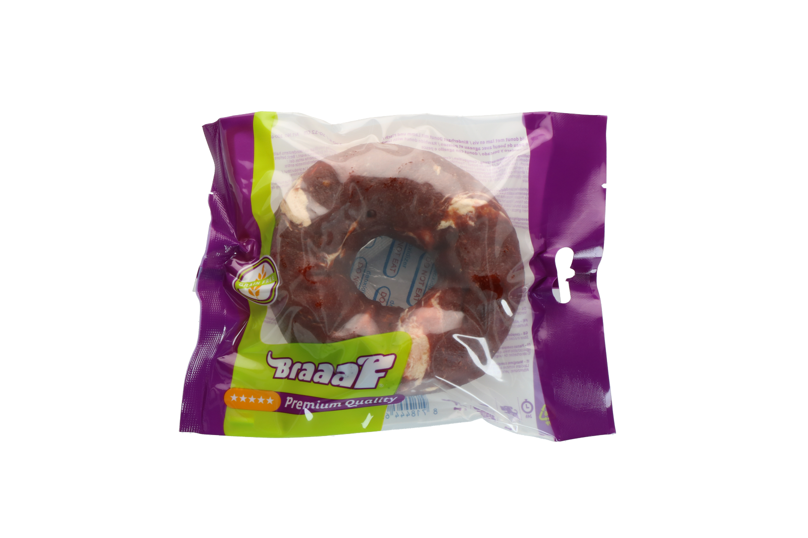 Braaaf Rawhide Donut Lam & Vis - Afbeelding 3