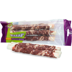 Braaaf Rawhide Twister Lam & Vis (3 st.) - 21 cm
