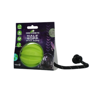 Dog Comets Hale Bopp Met Touw Groen