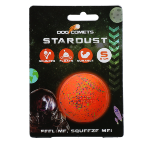 Dog Comets Stardust Oranje S