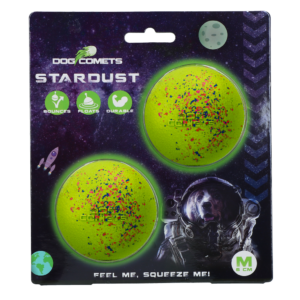 Dog Comets Stardust Groen M (2-Pack)