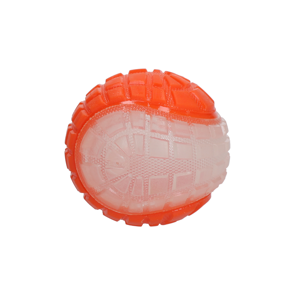Dog Comets Glow In The Dark Moon Bal M Oranje - Afbeelding 2