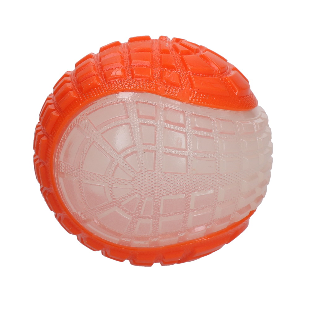 Dog Comets Glow In The Dark Moon Bal L Oranje - Afbeelding 2