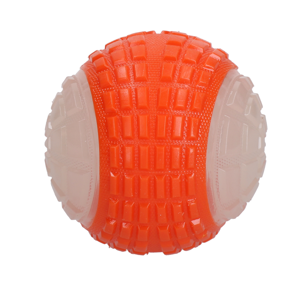 Dog Comets Glow In The Dark Moon Bal L Oranje - Afbeelding 3
