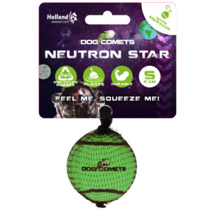 Dog Comets Tennisbal Met Pieper Neutron Star S Groen