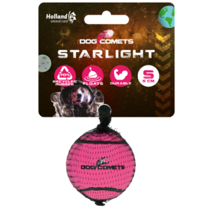 Dog Comets Tennisbal Starlight S Roze
