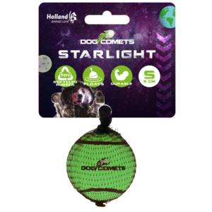 Dog Comets Tennisbal Starlight S Groen