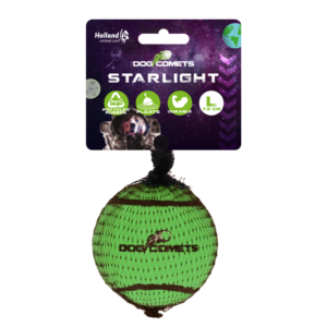 Dog Comets Tennisbal Starlight L Groen