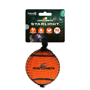 Dog Comets Tennisbal Starlight M Oranje