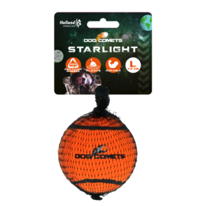 Dog Comets Tennisbal Starlight L Oranje