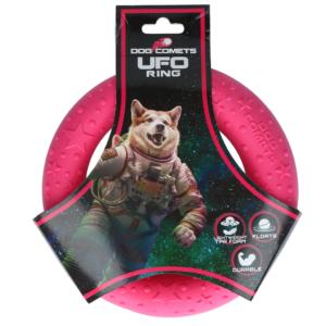 Dog Comets UFO Ring Roze