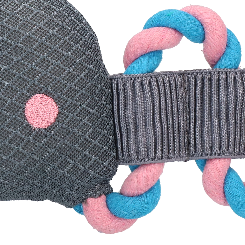 CoolPets Pull Me! Crocky Rope Flamingo - Afbeelding 3