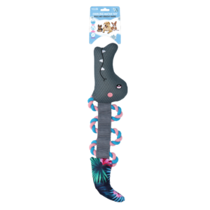 CoolPets Pull Me! Crocky Rope Flower