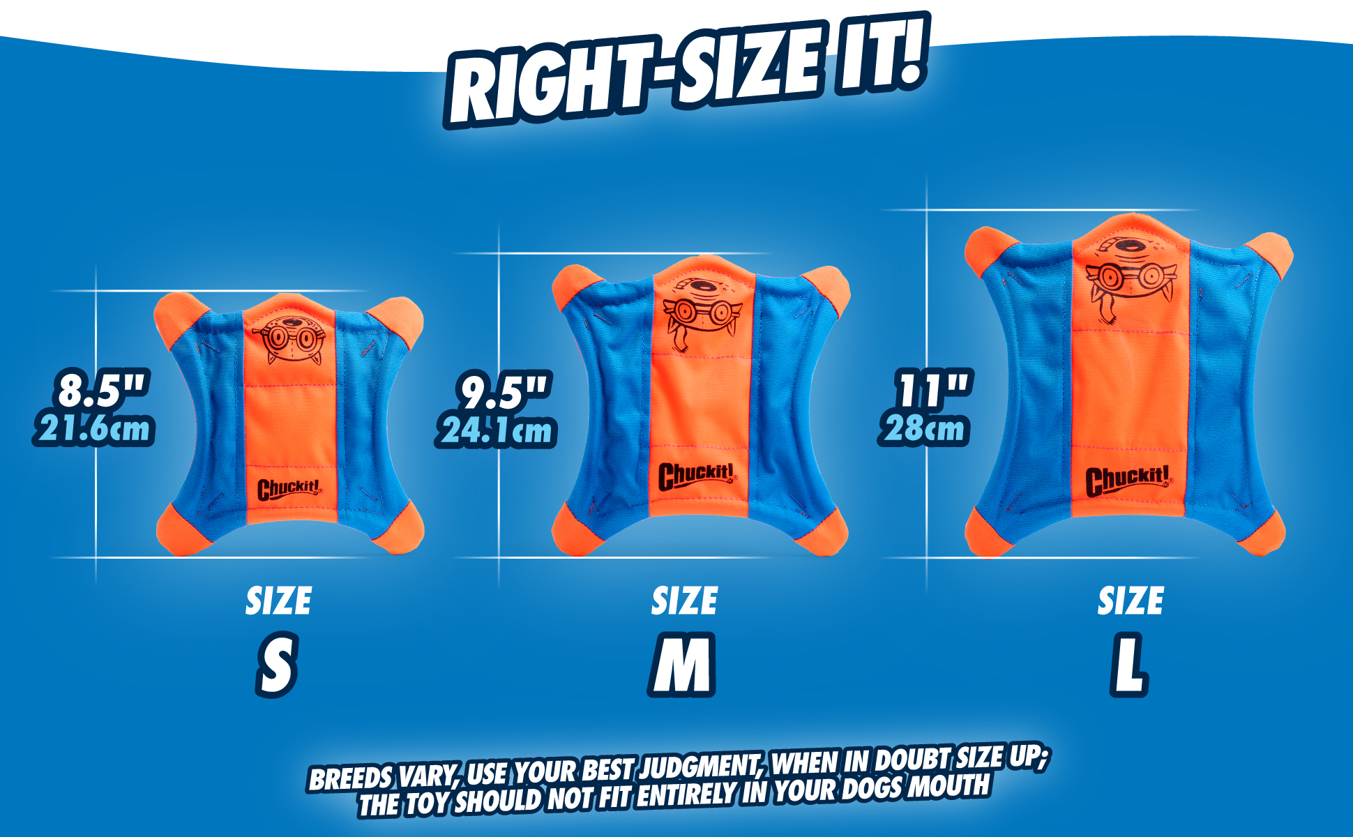 Chuckit! Flying Squirrel M - Afbeelding 3