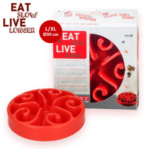 Eat Slow Live Longer Original Rood L