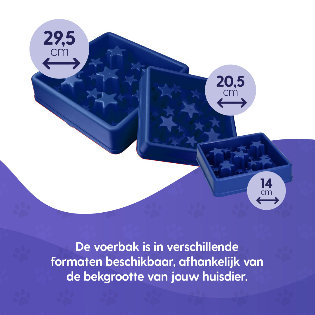 Eat Slow Live Longer Star Blauw S - Afbeelding 5