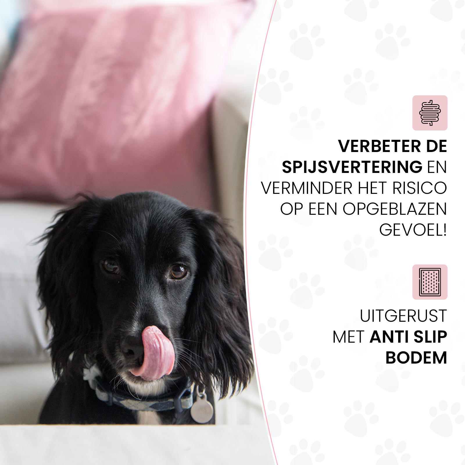 Eat Slow Live Longer Play Mat Roze - Afbeelding 6