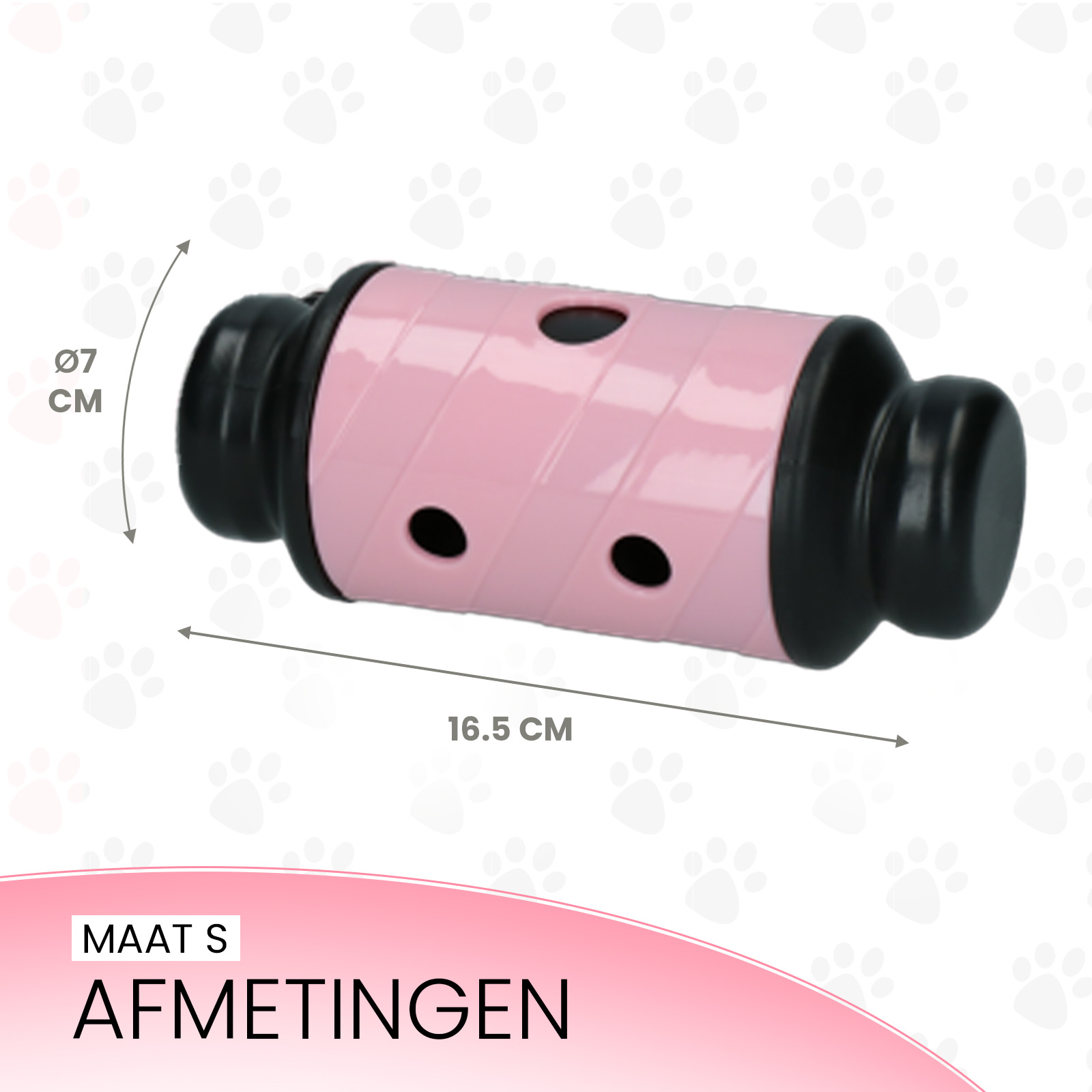 Eat Slow Live Longer Feed & Treat Roller Roze S - Afbeelding 6