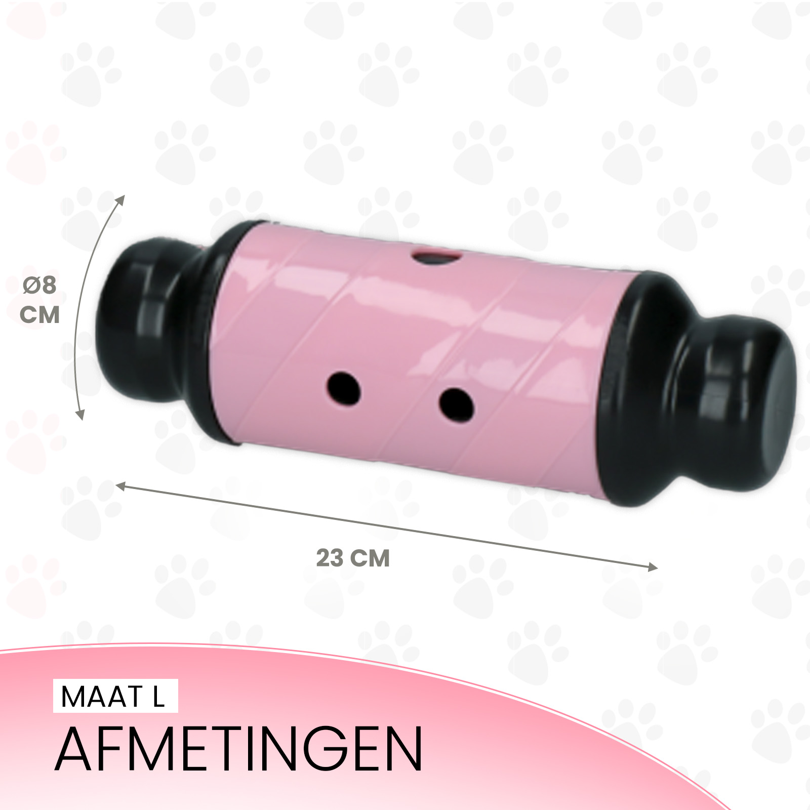 Eat Slow Live Longer Feed & Treat Roller Roze L - Afbeelding 4