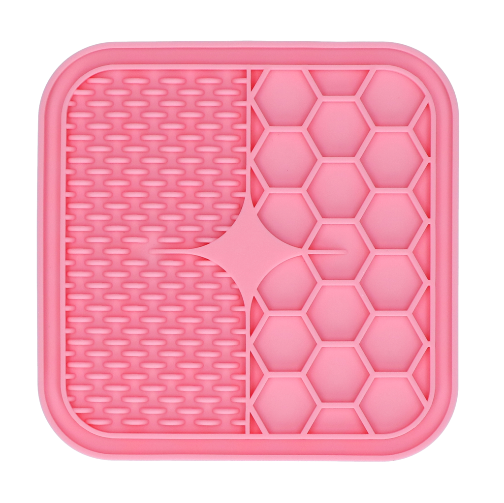Eat Slow Live Longer Lick Mat Duo S Roze - Afbeelding 2