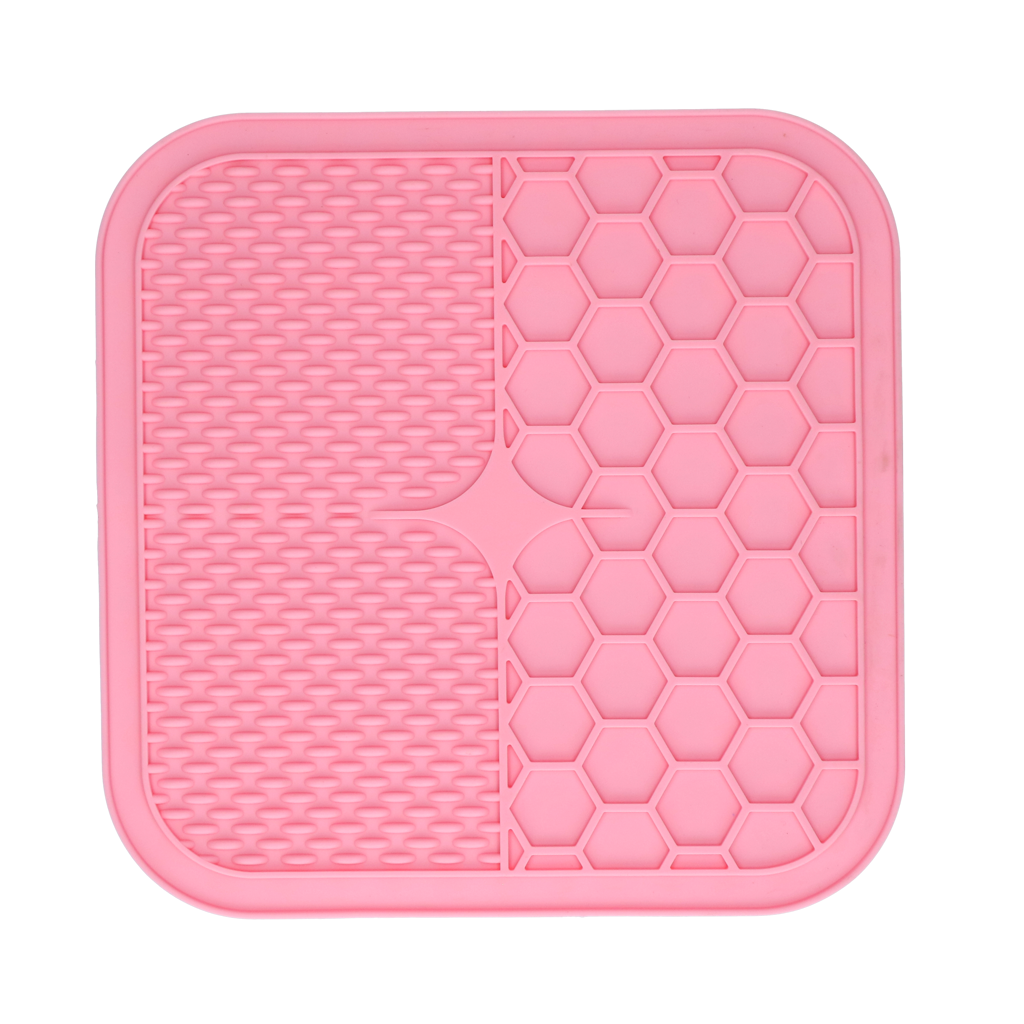 Eat Slow Live Longer Lick Mat Duo L Roze - Afbeelding 2