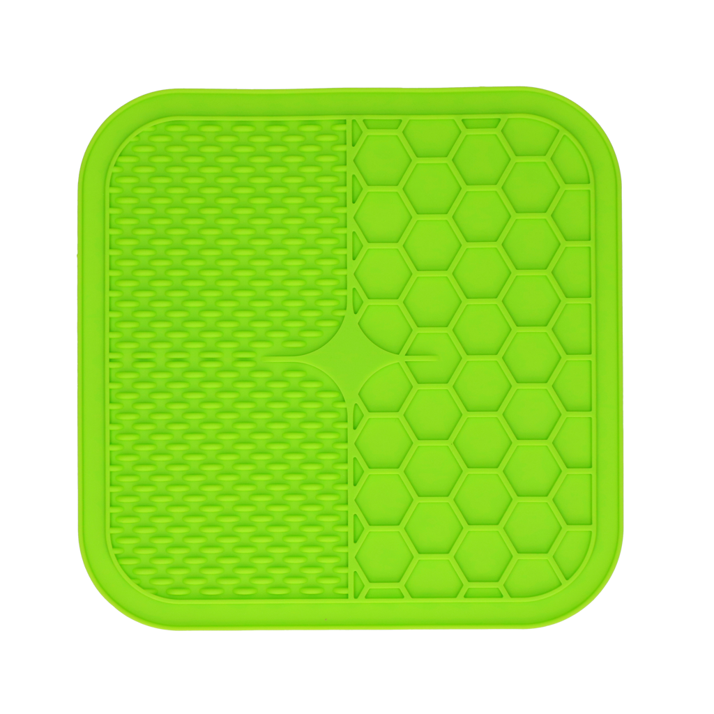 Eat Slow Live Longer Lick Mat Duo L Groen - Afbeelding 2