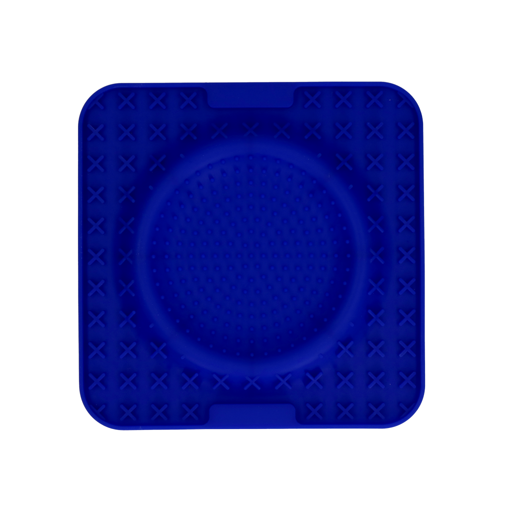 Eat Slow Live Longer Lick Mat Wave Blauw - Afbeelding 2