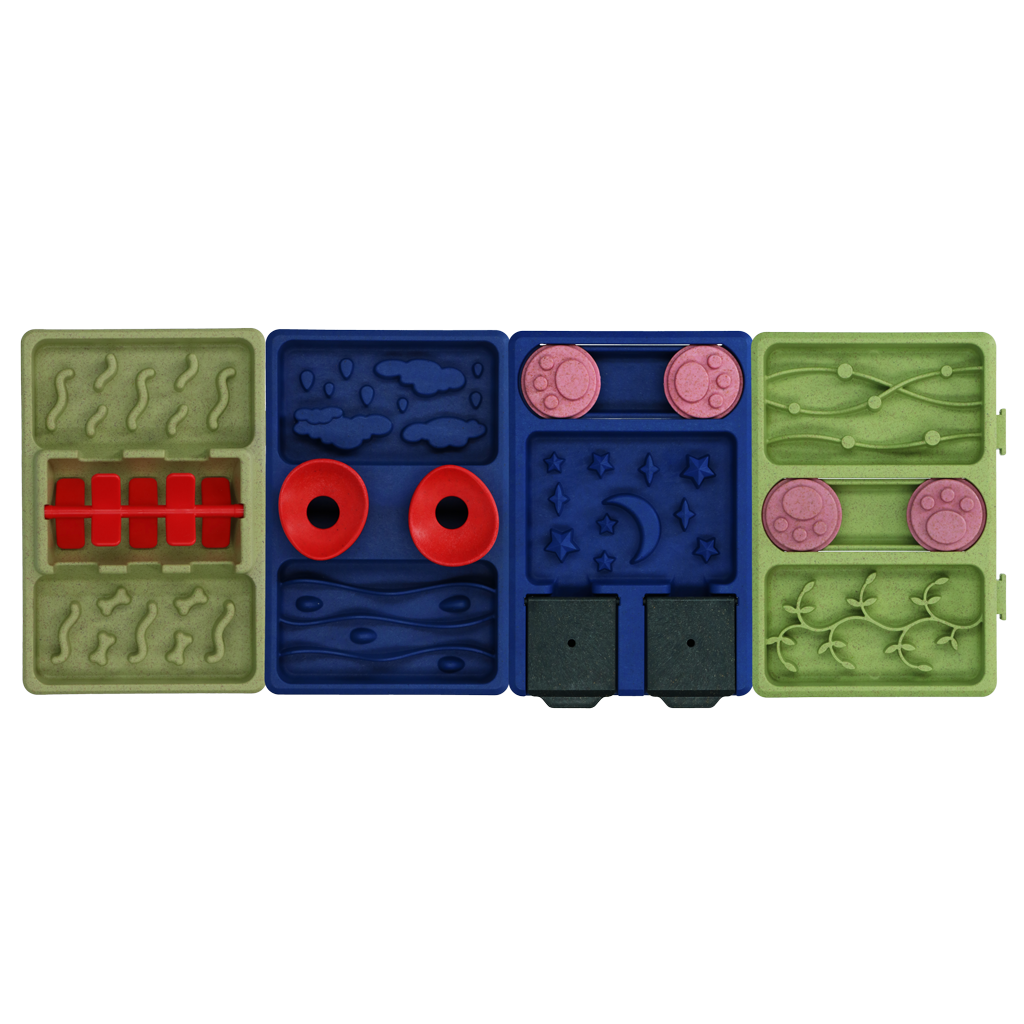 Eat Slow Live Longer Mini Puzzle Crazy River - Afbeelding 3