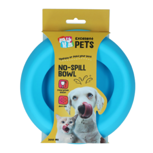 Excellent Pets No-Spill Bowl 300ml Blauw S
