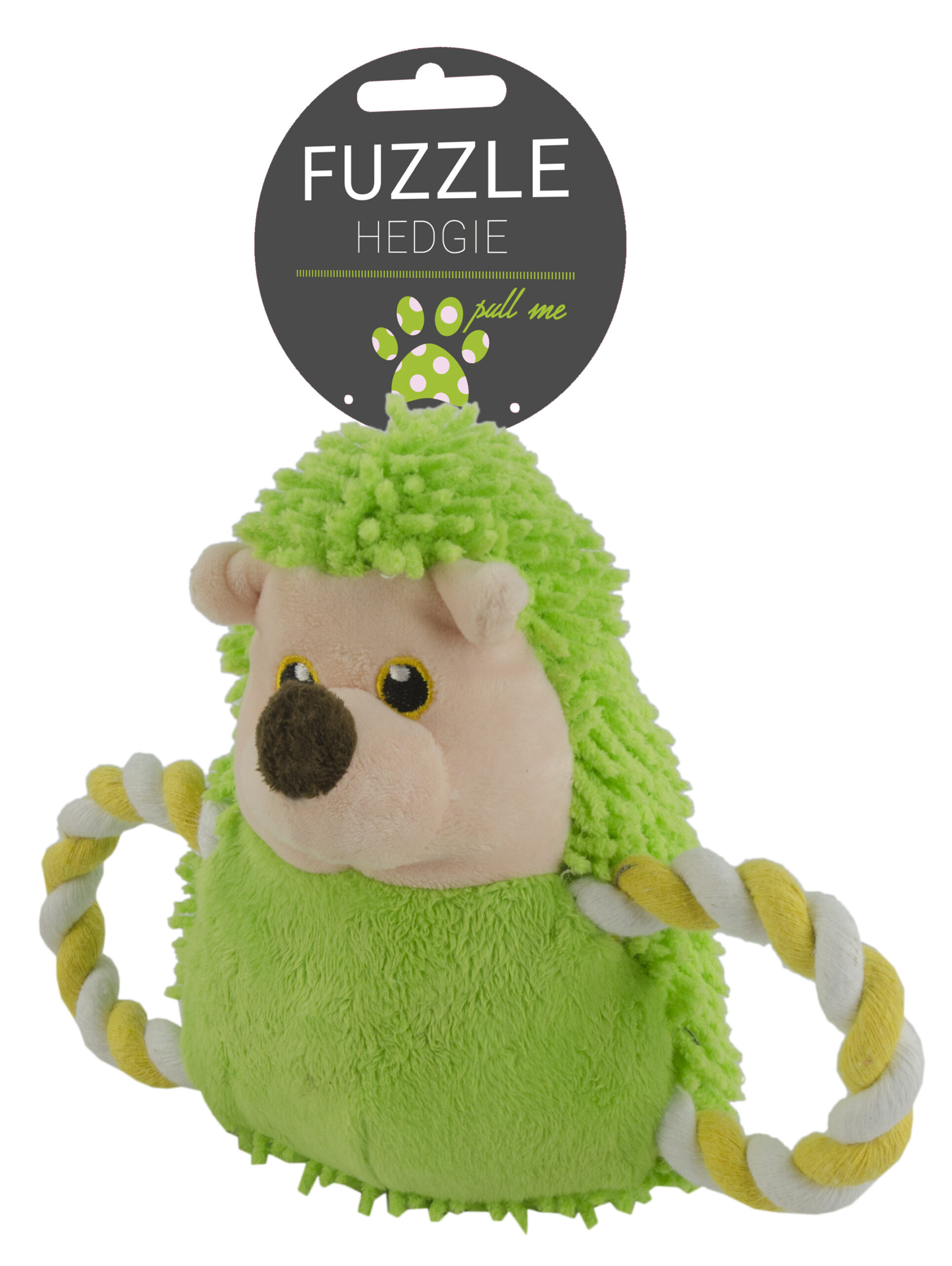 Fuzzle Hedgie Pull Me Groen - Afbeelding 2