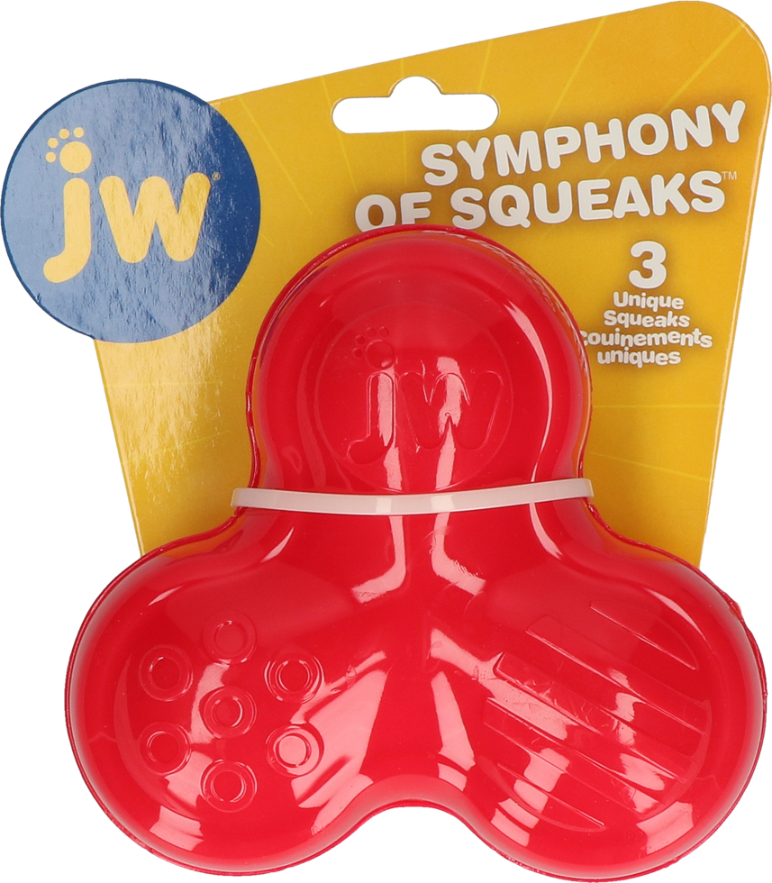 JW Symphony of Squeaks Rood