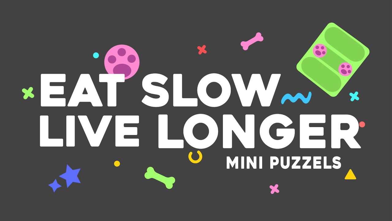 Eat Slow Live Longer Mini Puzzle Crazy River - Afbeelding 4