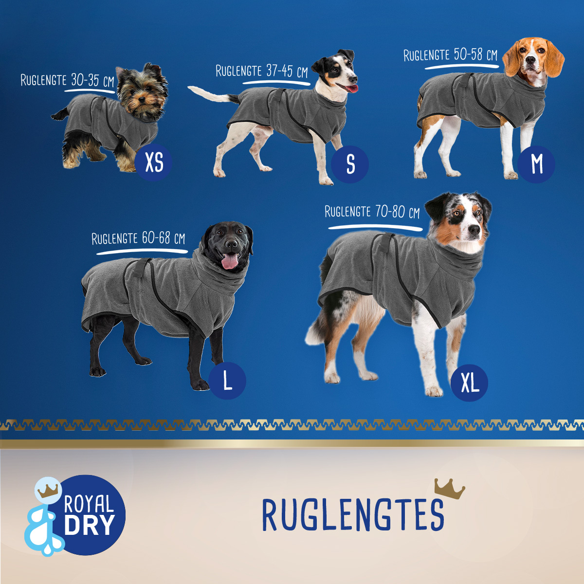 Royal Dry Doggy Bag Droogzak L - Afbeelding 3