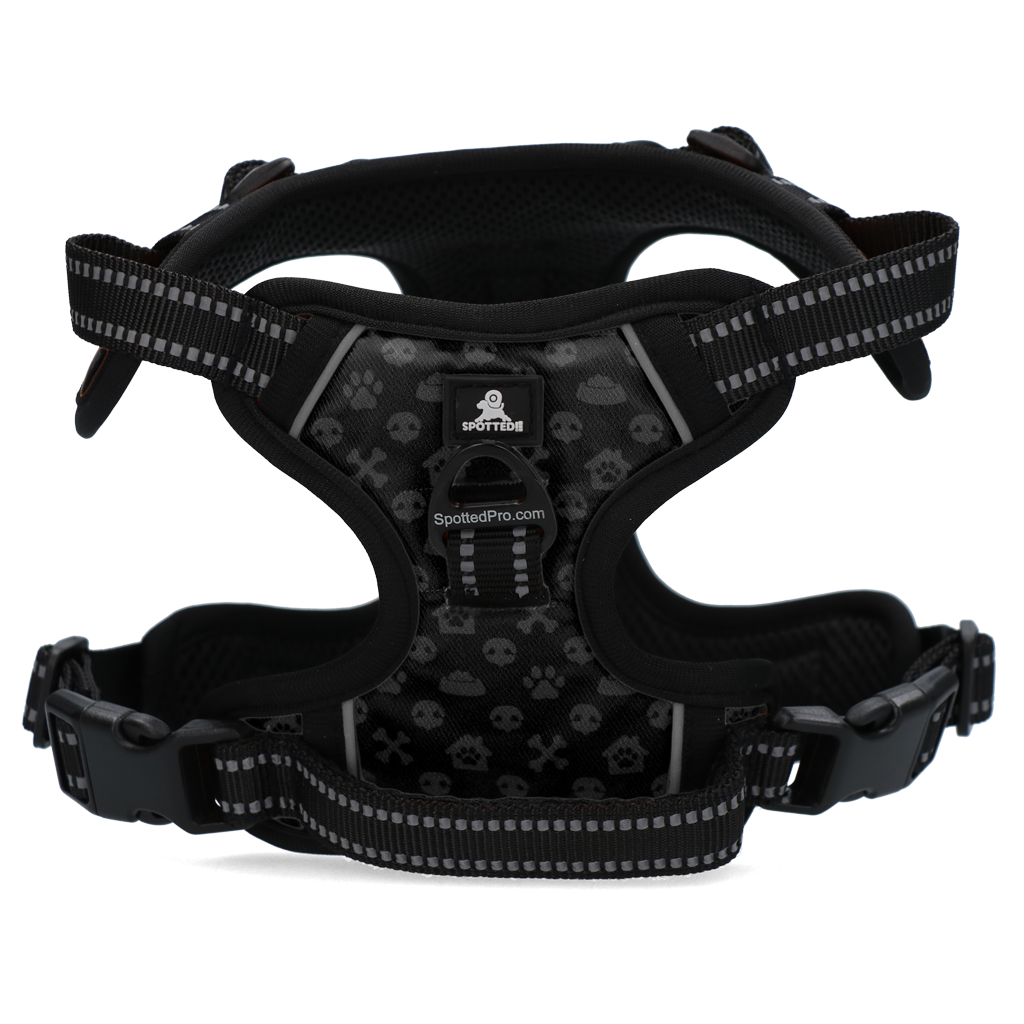 Spotted! Pro No Pull Harnas Donker Grijs XL - Afbeelding 3