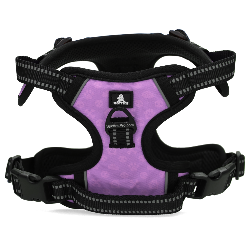 Spotted! Pro No Pull Harnas Paars XS - Afbeelding 3