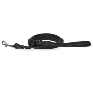 Spotted! Pro Leren Showlijn Zwart 1,6 x 180 cm (Musketon)