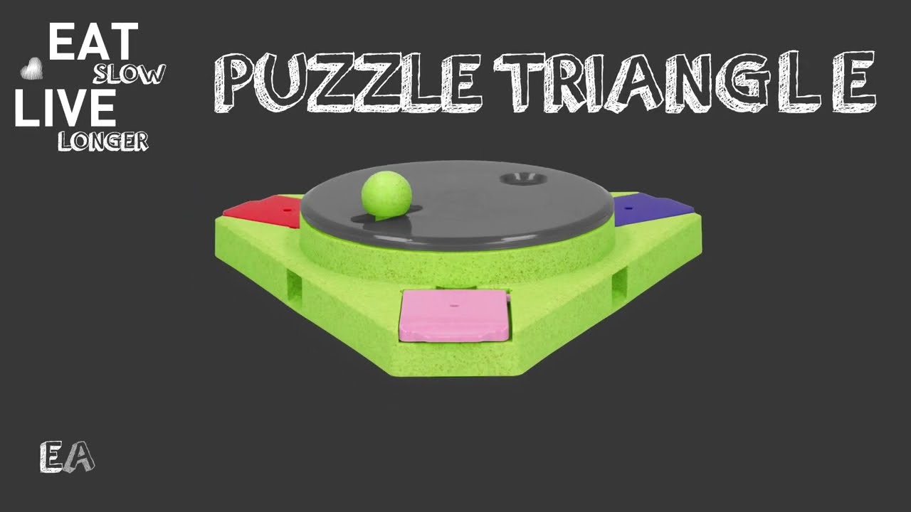 Eat Slow Live Longer Puzzle Triangle - Afbeelding 2