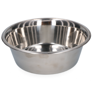 Voer- & Drinkbak RVS Ø 34 cm