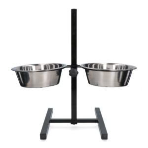 Voer en drinkbak RVS T-standaard Ø 28 cm (4 l)