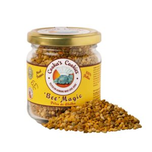 Cooka’s Cookies BEE Magic – Natuurlijke Bijenpollen Food Topper voor Honden