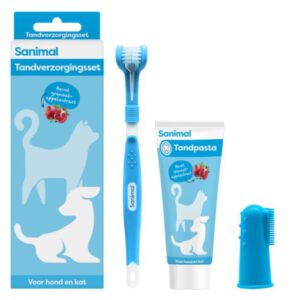 sanimal tandpasta set